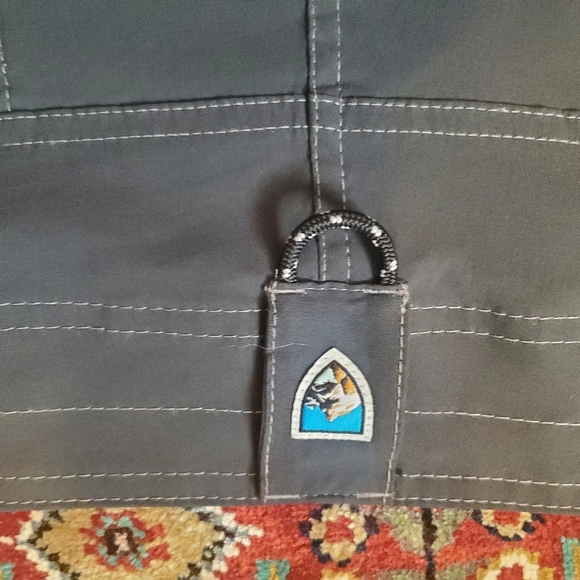 KUHL RENEGADE ROCK SHORTS. KOAL BLACK. SZ 42. UPF50+ WATER RESIST. - Picture 11 of 11